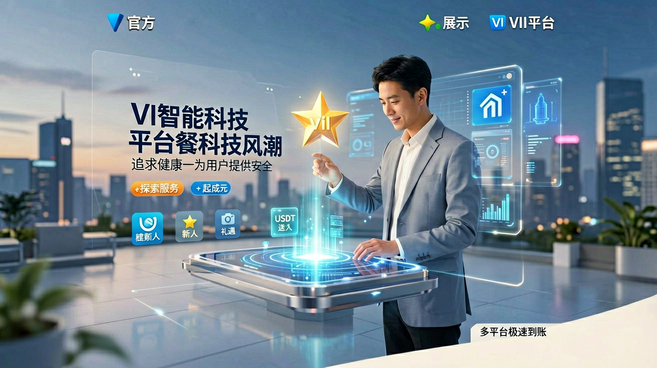 彩神VI智能科技平台首页界面展示